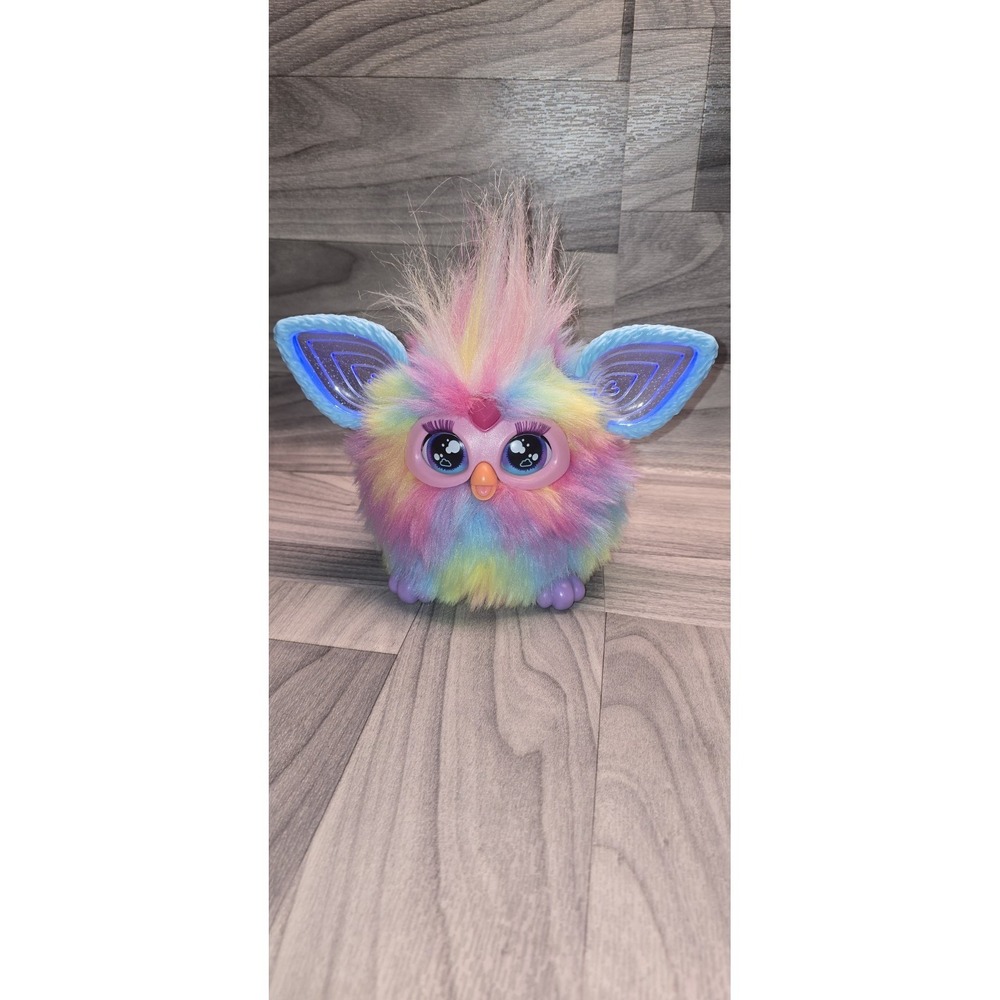 Hasbro 2023 Rainbow Tie- Dye Interactive FURBY
